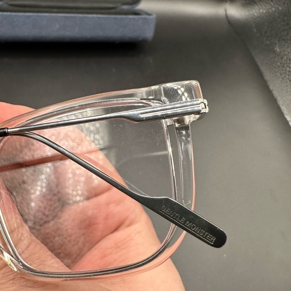 Gentle Monster Titanium Blue Light Blocking Readers - Picture 3 of 5